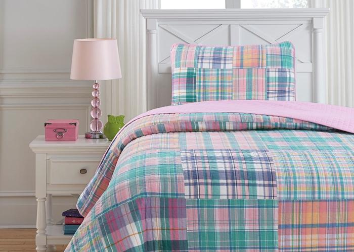 Raelyn Real Patchwork Cotton Reversible Quilt Bedding Set