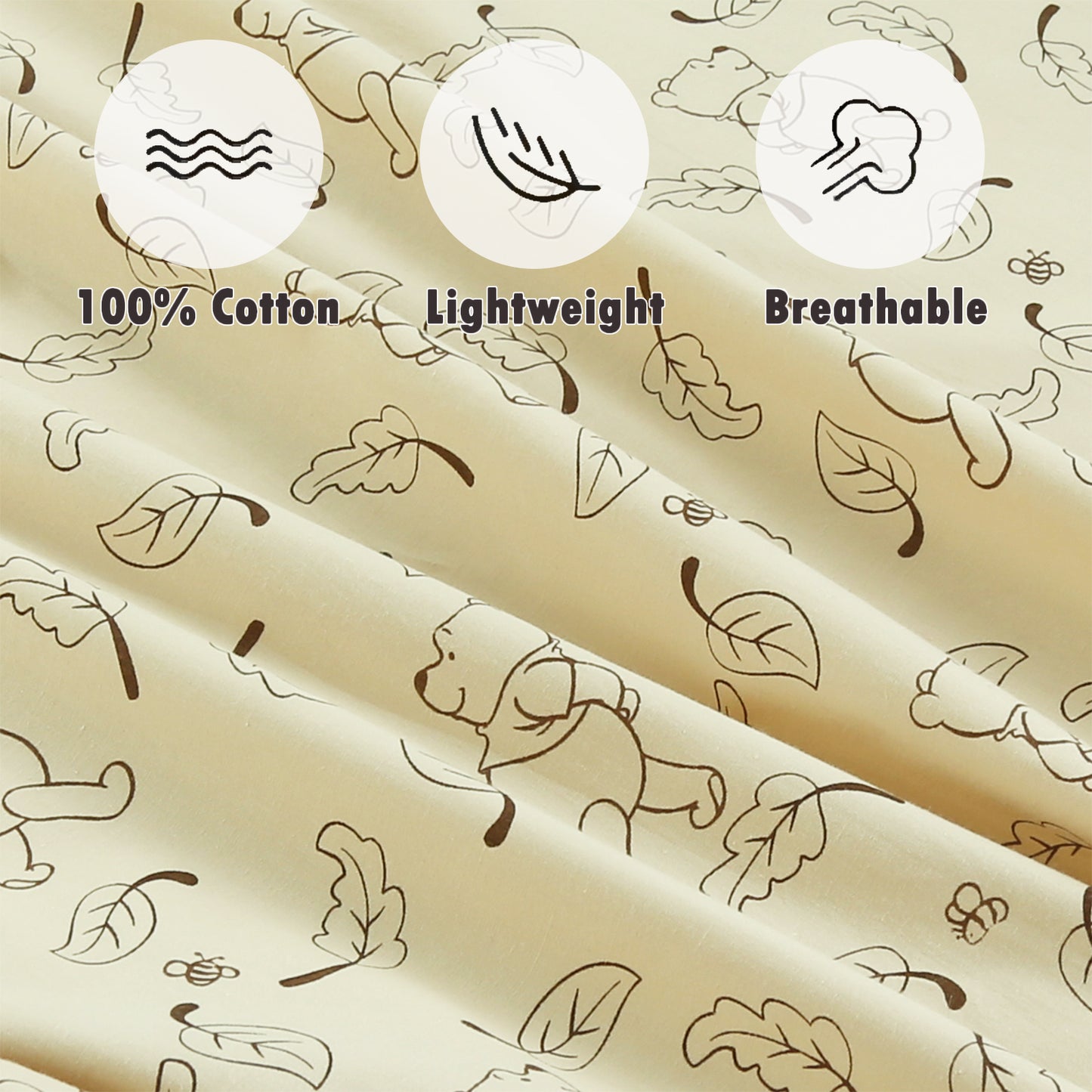 3 Piece Crib/Toddler Cotton Fitted Sheets Brown Tan Yellow Wild Animal Cheetah/Leopard Lion King Simba Nala & Jungle Friends
