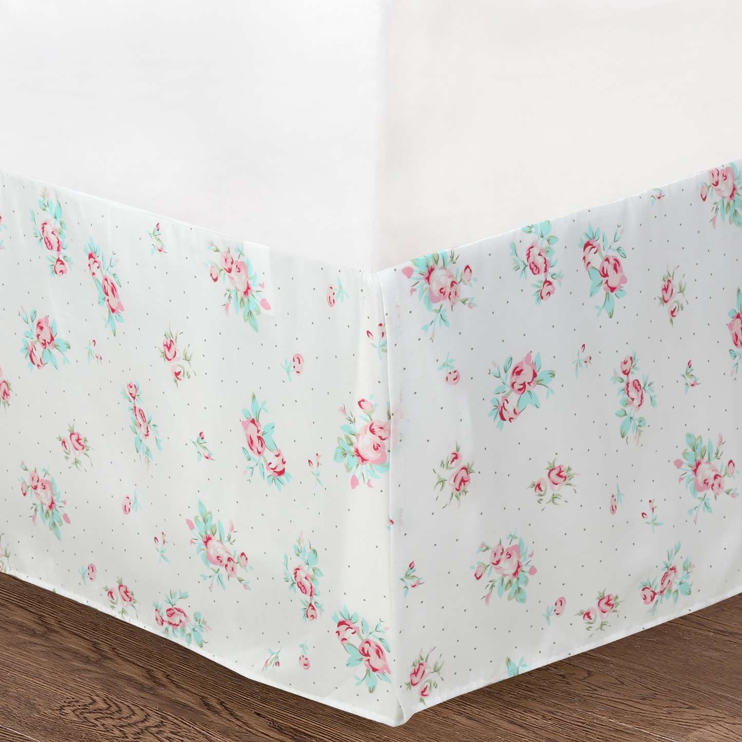 Tiffany Pink Blossom Floral Garden Girl Print Patchwork Reversible DayBed Quilted Bedding Set
