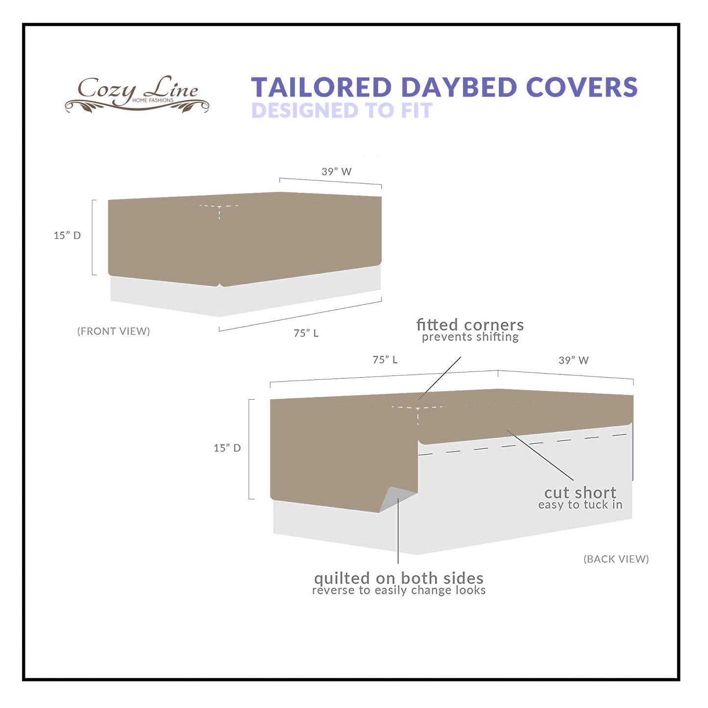 Mirage Paisley Reversible Quilt Bedding Set