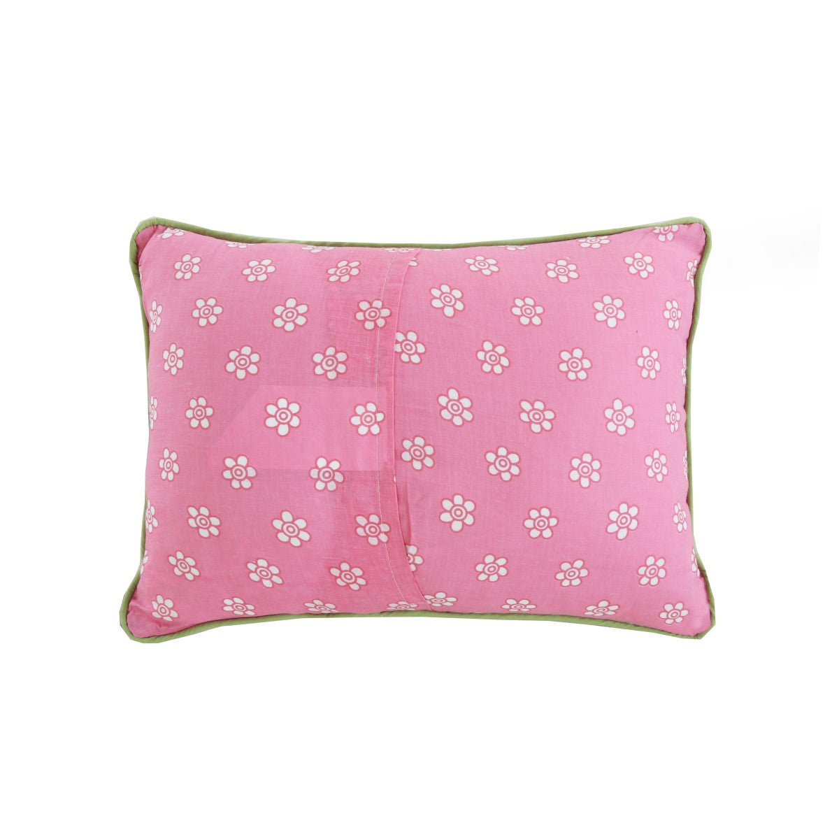 Pink Ladybug Dot Rectangular Decor Throw Pillow