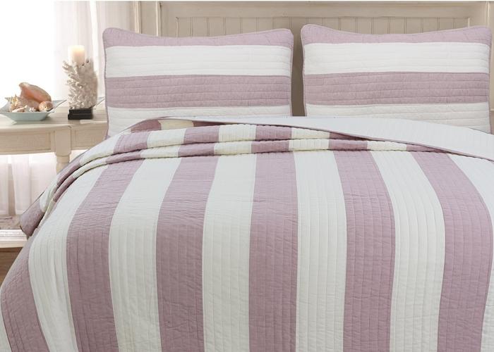 Josie Taro 3-Piece Cotton Reversible Quilt Bedding Set