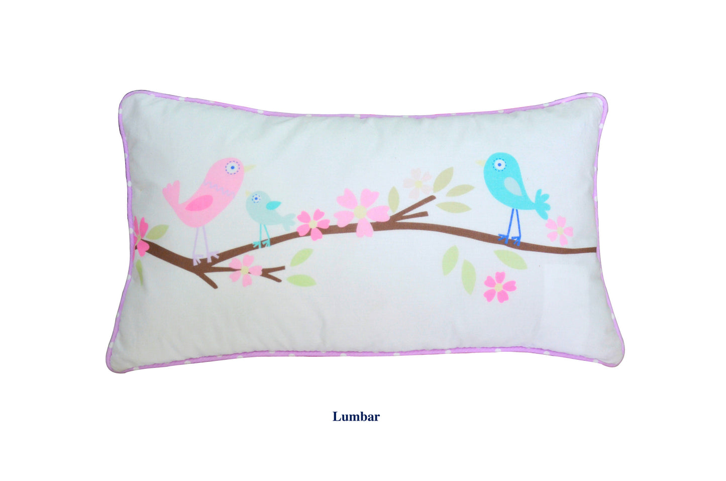Pink Owl Print Patchwork Cotton Reversible Quilt Bedding Set